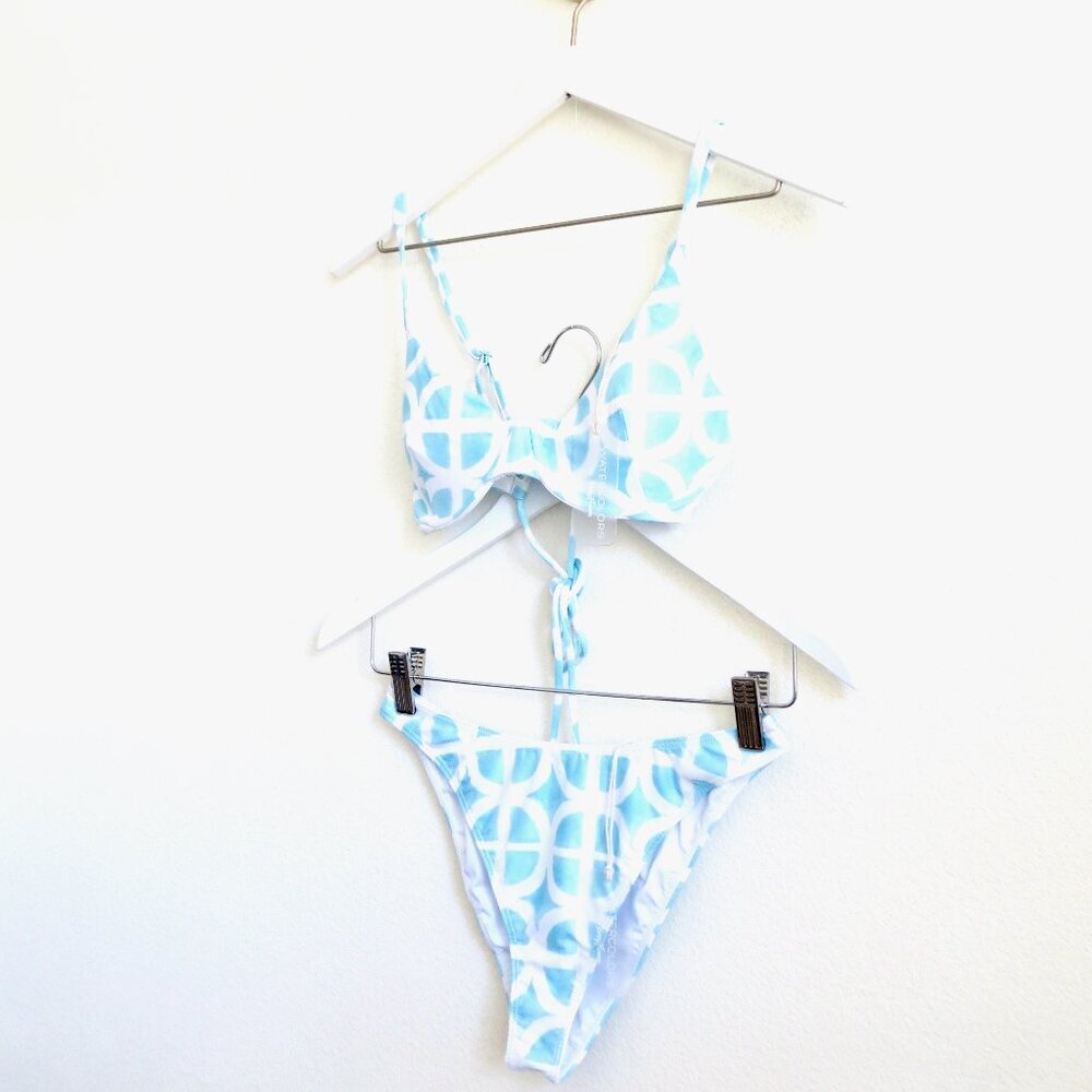 NEW! Kenny Flowers Maldives Underwire Bikini Top & Bikini Bottom Set XS - Picture 12 of 16